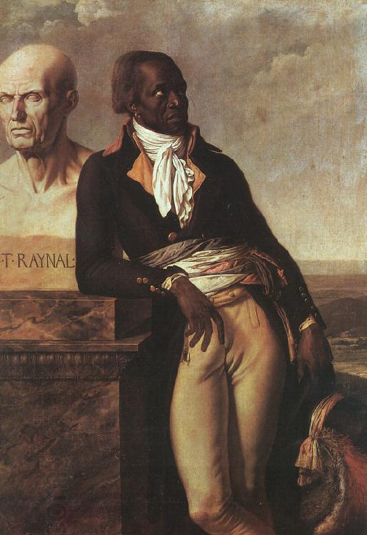 Anne-Louis Girodet-Trioson Portrait of Jean-Baptiste Belley oil painting picture